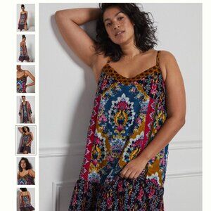 Zadie Velvet Slip Dress | Anthropologie | Size M